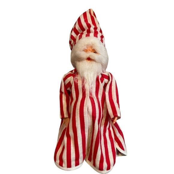 Vintage 60s Handmade Santa Claus Mrs. Claus - Picture 5 of 8